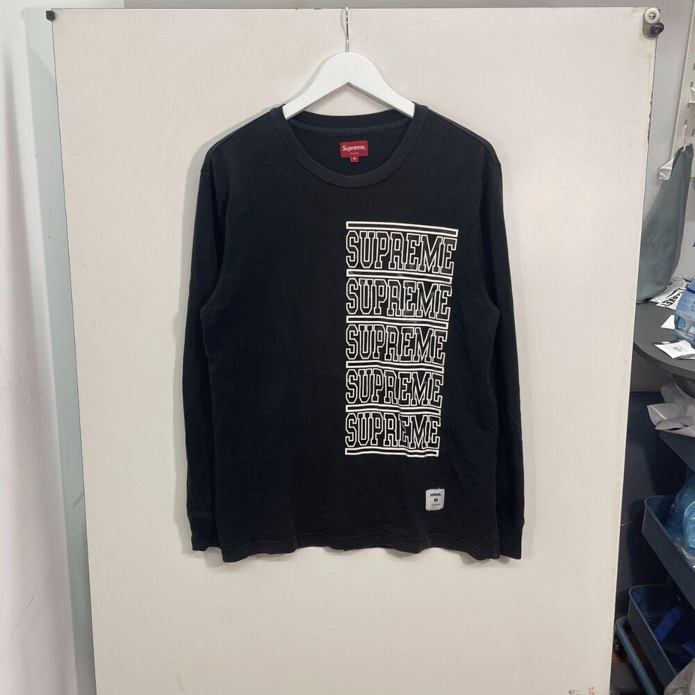 Supreme Spell Out Longsleeve Measurements 1 F 56